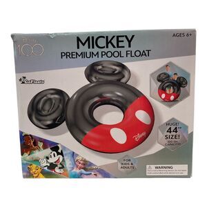 Disney Huge 44" Premium Pool Float Party Tubes by GoFloats - Mickey